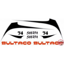 Juego Adhesivos Bultaco...